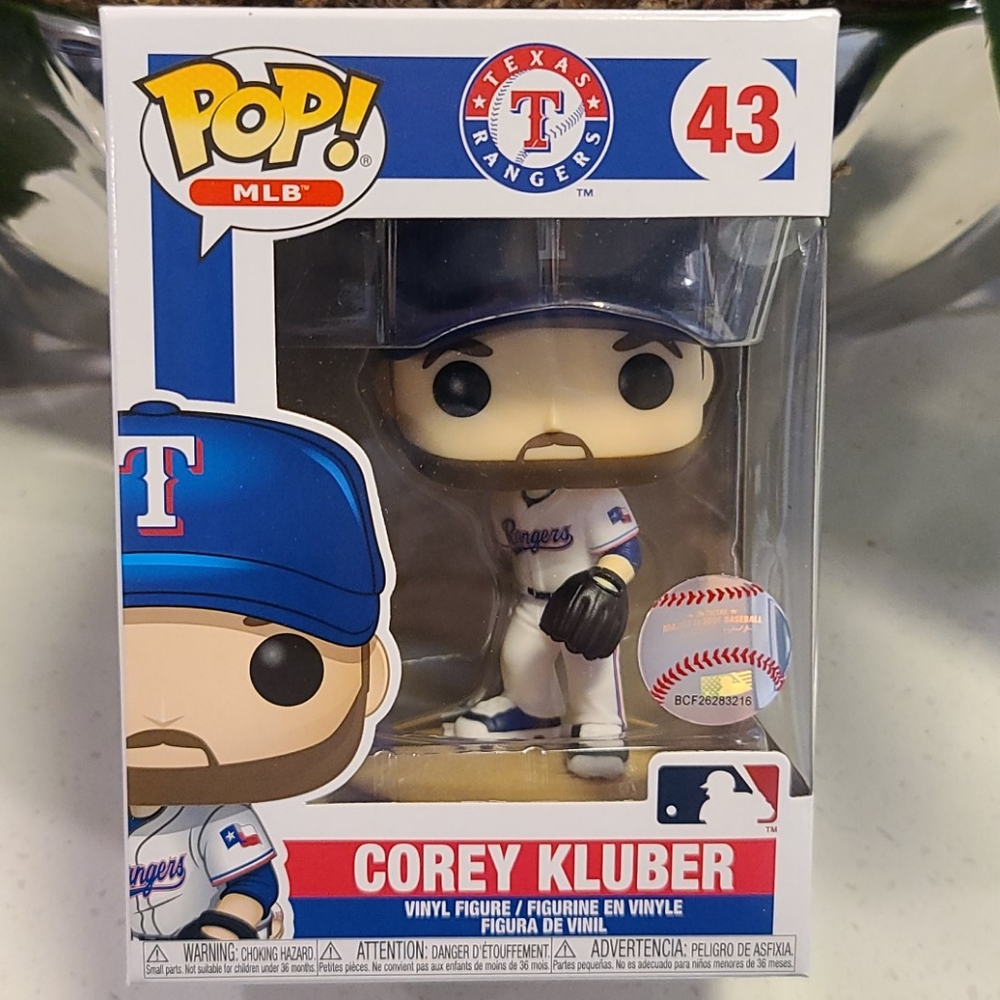 Corey Kluber Funko Pop Figure
